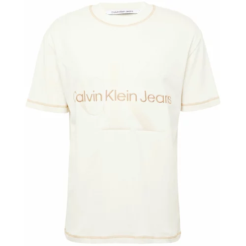 Calvin Klein Jeans Majica nude / smeđa
