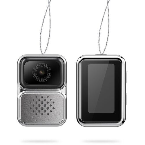 INF Mini kamera: Modna bliskavica, 480p HD video, 0.96" IPS zaslon, obesek Grey, (5000137248) Cene