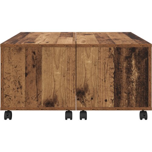  Stolić za kavu Staro drvo 75 x 75 x 38 cm Konstruirano drvo Slike