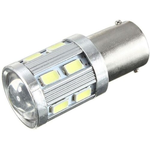 Oem LED Sijalica BA15S sa 16 dioda i sočivom, Narandžasta Cene