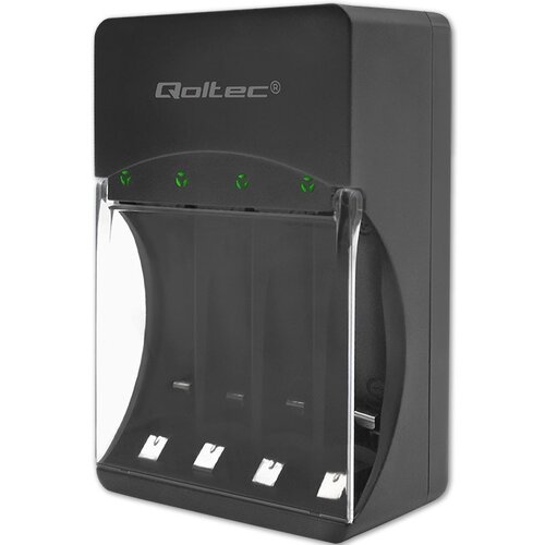 Qoltec CARREGADOR DE BATERIAS AAA AA R03 R6 NI MH PARA CASA E ESCRIT&Oacute;RIO, CARREGAMENTO R&Aacute;PIDO., (5000261495) Cene