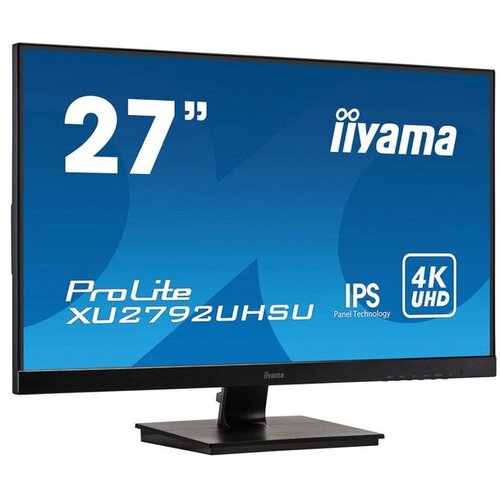 Iiyama ProLite XU2792UHSU-B1 68,58cm (27") IPS 4K USB zvočniki LED LCD monitor Cene