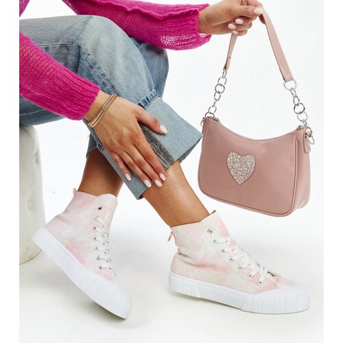 Gemre Pink high canvas sneakers Raissa Cijene