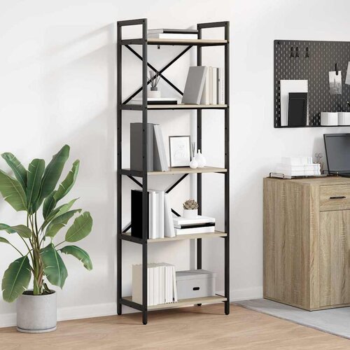  Polica Sonoma hrast 56 x 34 x 171 cm Konstruirano drvo Cijene