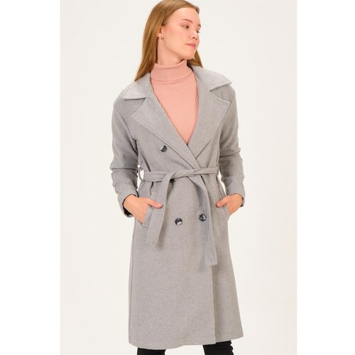 Dewberry Z6765 LADIES COAT-GREY Cijene