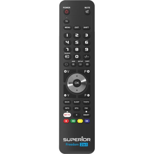 Superior Daljinski upravljač, za 2 uređaja, PC programiranje - 2:1 FREEDOM - black Cijene
