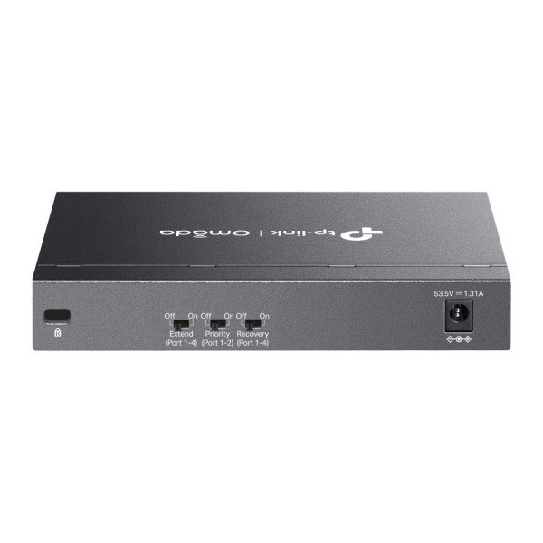 Tp-link ds106p omada 6-port 10/100mbps poe+ unmanaged mrežno stikalo-switch Slike