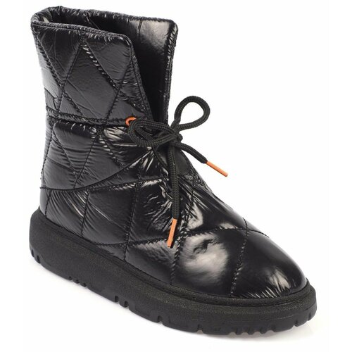 Capone Outfitters Women's Quilted Parachute Fabric Snow Boots with Adjustable Ankle Buckles. Cene
