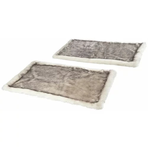 Mint Rugs set od 2 smeđa tepiha uz krevet Soft, 90 x 140 cm