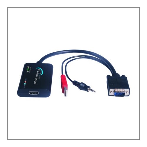 Wiretek hdmi na vga+usb+audio Adapter ( 12745 ) Slike