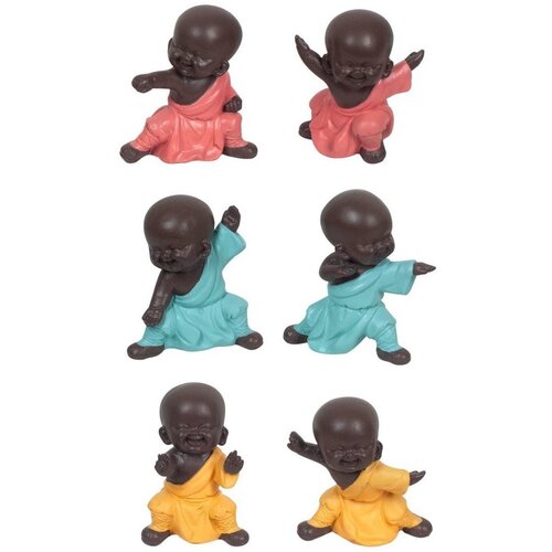 Signes Grimalt Kipci in figurice Buddhas In Fight 6 Dif. Večbarvna Cene