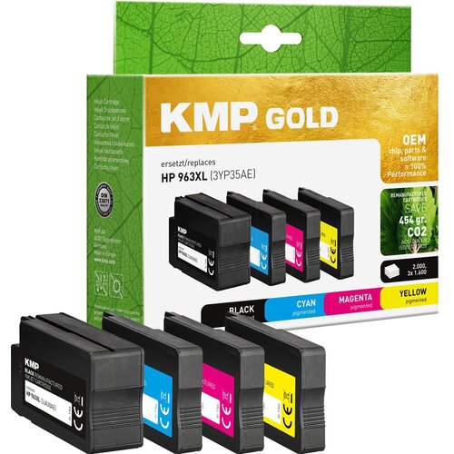  KMP 1766,6005 ink cartridge 4 pc(s) Compatible High (XL) Yield Black, Cyan, Magenta, Yellow Slike