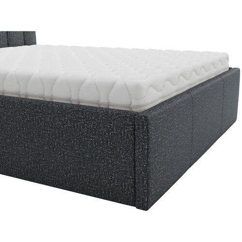 Boxxx OBLAZINJENA POSTELJA 160 cm x 200 cm , tekstil antracit Slike
