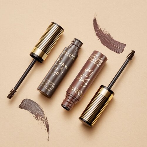 Eveline Cosmetics Brow & Go! maskara za obrvi odtenek 02 Dark 6 ml Cene