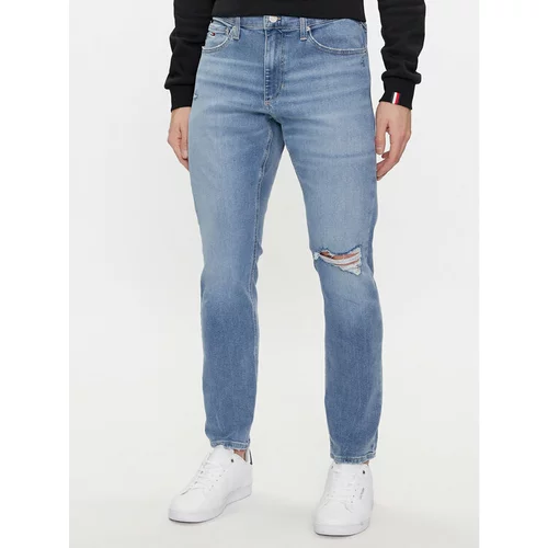 Tommy Jeans Jeans hlače Scanton DM0DM18175 Modra Slim Fit