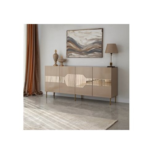 Hanah home komoda milan bronze gold Cene