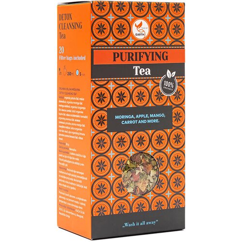 TEAS OF EARTH Čaj Cleansing/Purifying 80g Slike