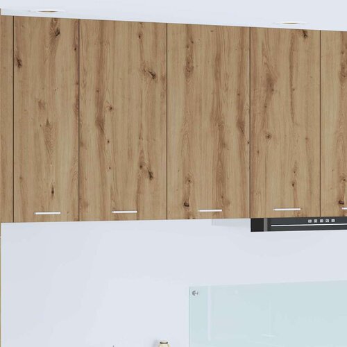 vidaXL viseći ormarić s policom riga umjetnički hrast 80 x 31 x 80 cm Cijene