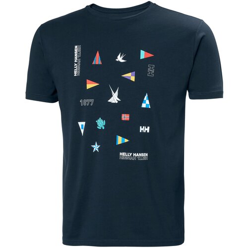 Helly Hansen Mo&amp;scaron;ka majica SHORELINE 2.0 Modra Slike