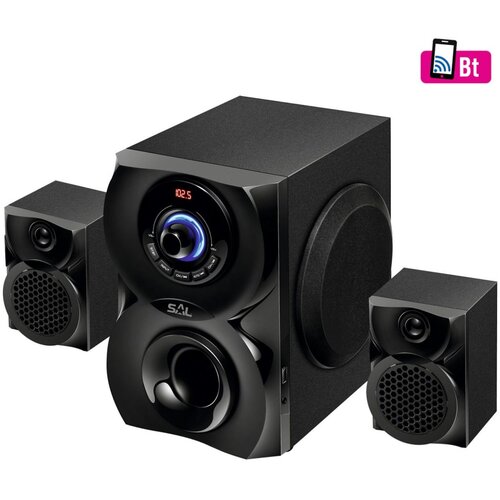 Sal Zvučnik, set 2.1 stereo, Bluetooth, MP3, FM radio, AUX – BT 201 Cijene