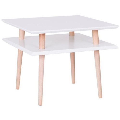 Ragaba square bijeli stolić za kavu, 55X55 cm Slike