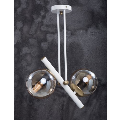 Squid Lighting viseča svetilka s steklenim senčnikom ø 15 cm libra – Cene