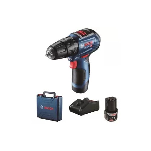 Bosch IZVIJA&amp;Auml; AKU GSR 12V-15LI 2,0AH U KOFERU Slike