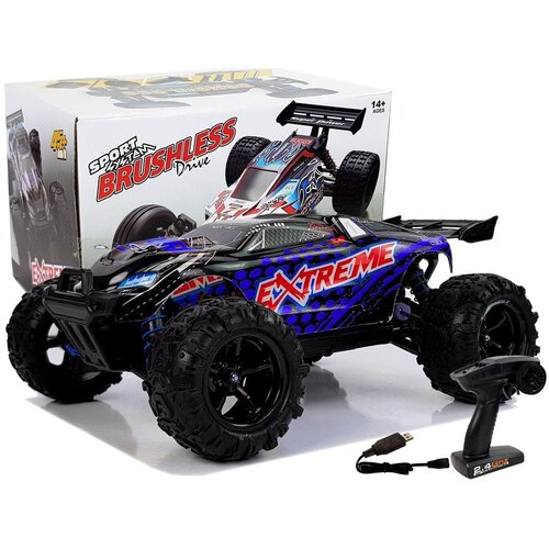 Buggy na daljinsko upravljanje 1:18 ENOZE 9302E Speed 45 km/h - modra Cene