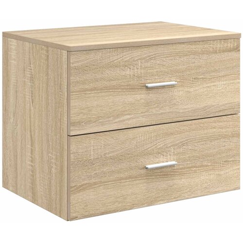 vidaXL Kopalni&scaron;ka omarica na steni Sonoma hrast 62,5 x 44,5 x 50 cm, (5000245940) Cene