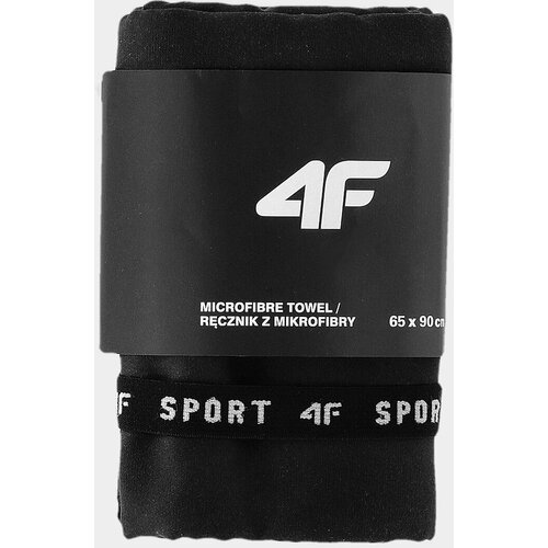 4f Sports Quick Drying Towel S (65 x 90cm) - Black Slike