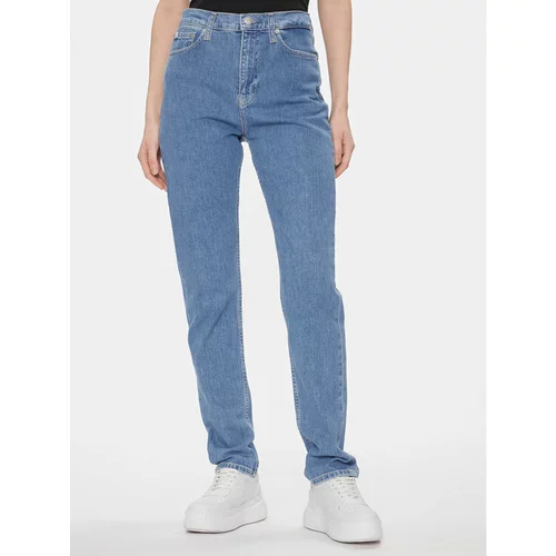 Calvin Klein Jeans Jeans hlače Authentic Slim Straight J20J222749 Modra Straight Leg