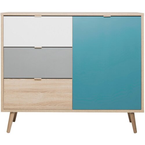 MID.YOU KOMODA, siva, bela, barve hrasta, barve petroleja Cene