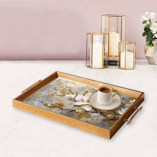 Aberto Design poslužavnik TPEA9888 50 x 29 x 3,5 cm, &scaron;areni Cijene