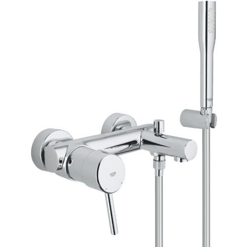 Grohe enoročna armatura za kad/tu&amp;scaron; s tu&amp;scaron; ročko Concetto (32212001) Slike