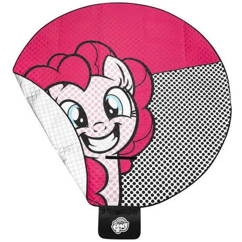 Spokey HASBRO PICNIC PIUMA Picnic blanket guľatá, pink, priemer 150 cm, zn. MY LITTLE PONY