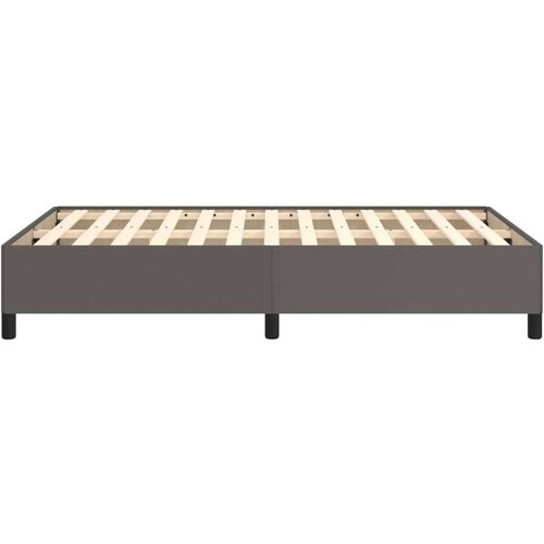 VidaXL Okvir kreveta sivi 120 x 190 cm od umjetne kože Slike