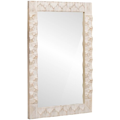  Zrcalo za kupaonicu Fin&scaron; bijelog pranja 50 x 70 x 2,5 cm Cijene