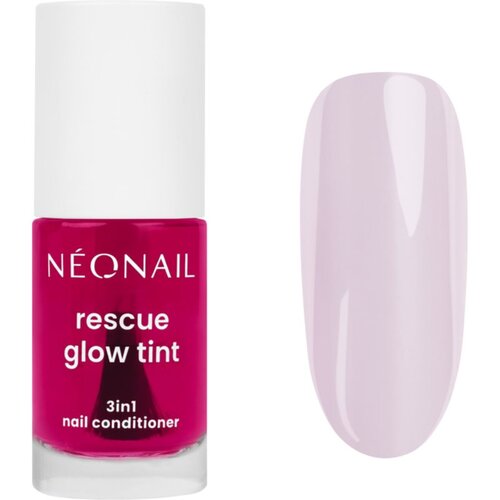 NeoNail Rescue Glow Tint 3in1 Nail Conditioner negovalni lak za nohte odtenek Glazed Raspberry 7.2 ml Slike