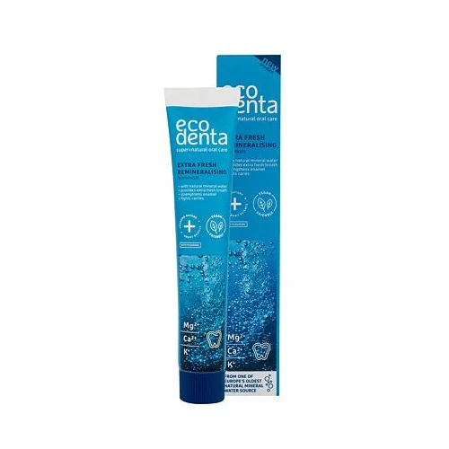 Ecodenta Toothpaste Extra Fresh Remineralising zobna pasta 75 ml poškodovana škatla