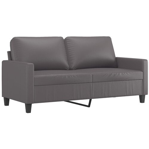 Maison Chic Dvosed kavč - Sofa - Kanape siv 140 cm umetno usnje, (21726949) Cene