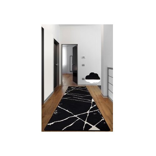 Conceptum Hypnose tepih staza (100x200) broken black Slike