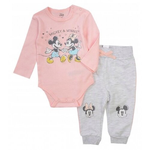 Master Baby set ženski body i trenerka Minnie mouse 62/92 5112A70 Slike