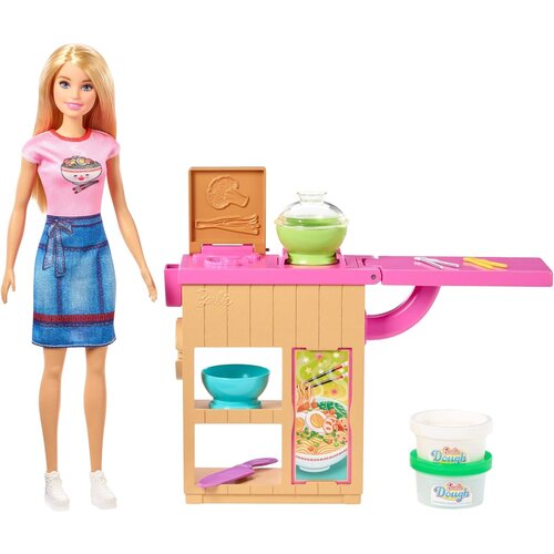 Mattel Barbie serija You Can Be Anything, komplet z lutko in napravo za rezance, Ve?barvno, (21582524) Cene