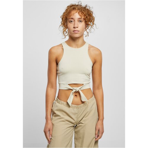 UC Curvy Women's Cropped Knot Top Softseagrass Cene