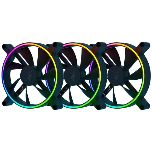 Razer Kunai Chroma komplet 3 ARGB ventilatorjev premera 140 mm za računalnik Cene