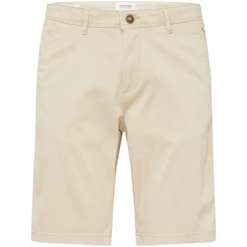 Jack & Jones Chino hlače 'BOWIE' ecru/prljavo bijela