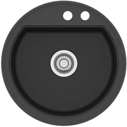 Sink Solution OKROGLO KORITO LUMINA 10 (VEČ BARV)-Črna Slike