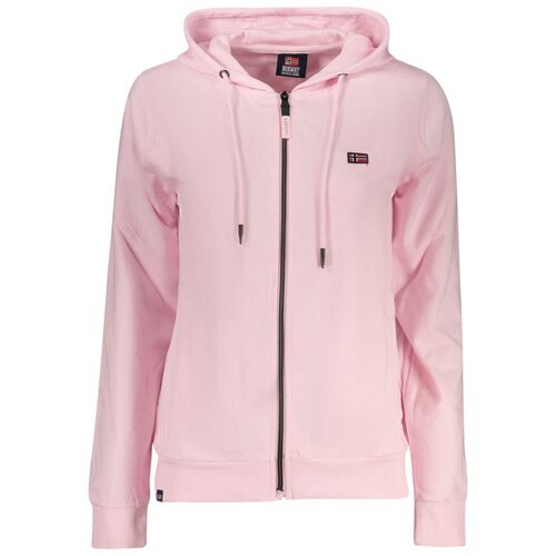 Norway 1963 ženski ružičasti zip-up sweatshirt Slike