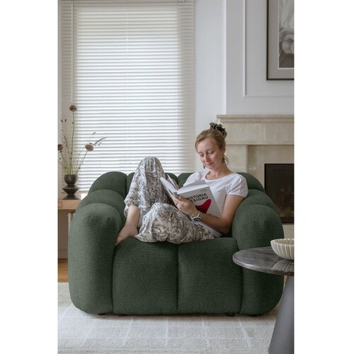 Miuform Temno zelen fotelj Shell &amp;ndash; Slike