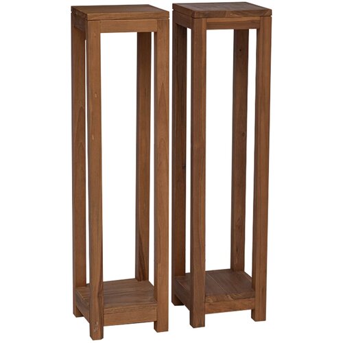 Stalak za biljke 2 kom. Prirodna 25 x 25 x 100 cm Cijene